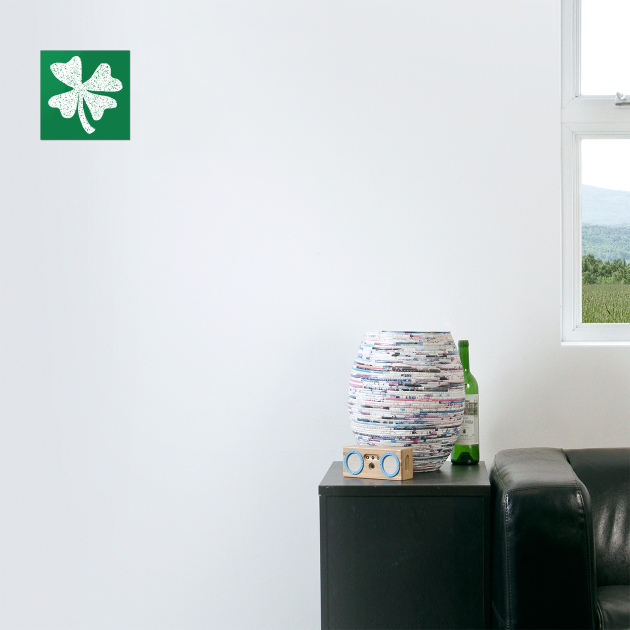 Lucky Clover Shamrock by Creatifly Graphic Tees